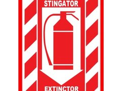 Placuta pentru stingator extinctor